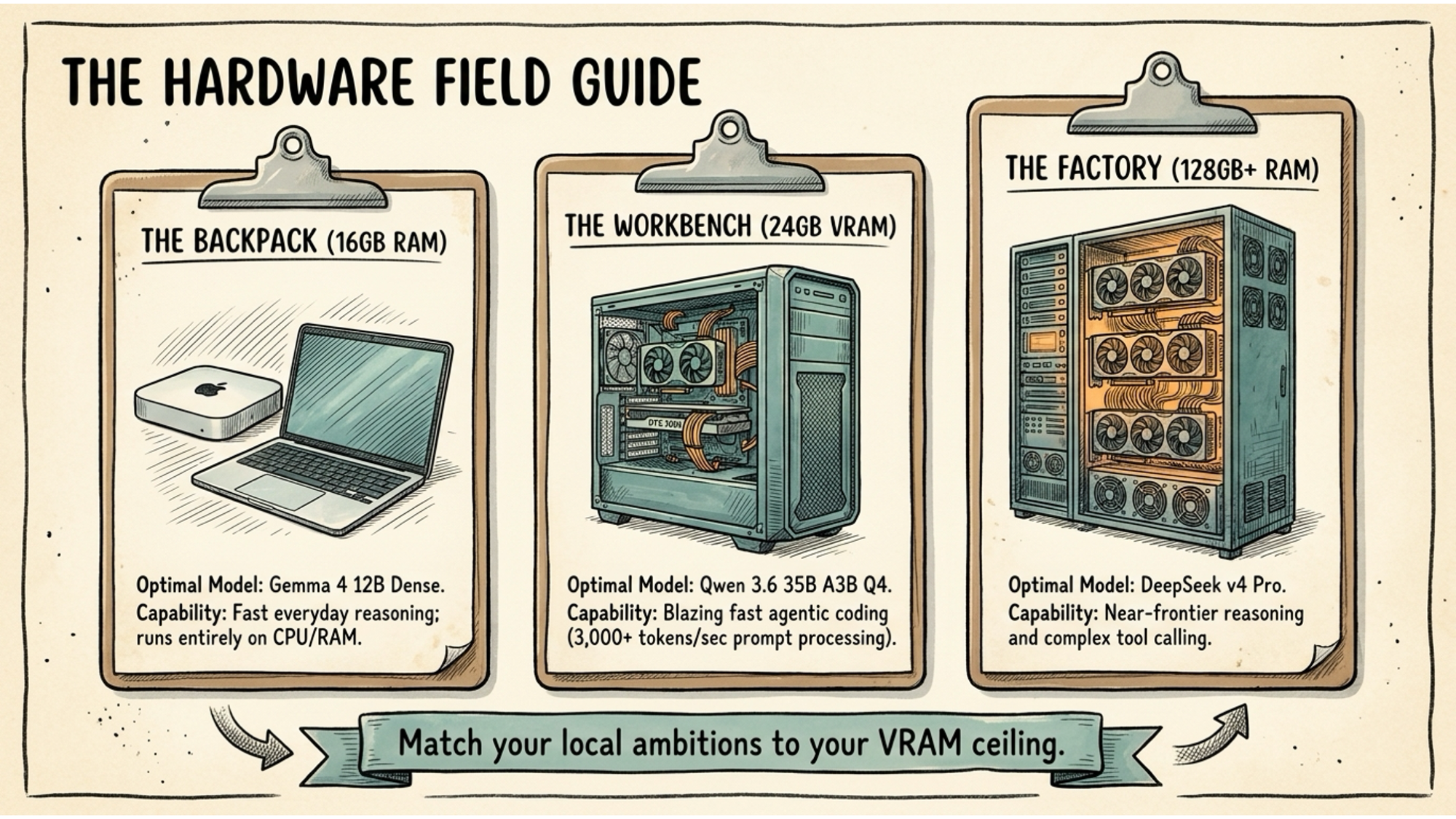 The hardware field guide illustration